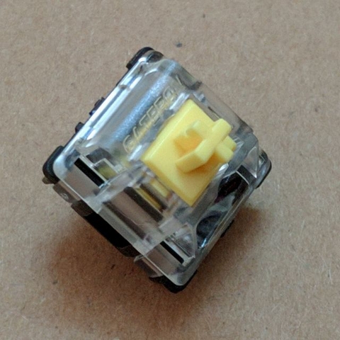 Switch Gateron Yellow quang học cho bàn phím cơ GK61