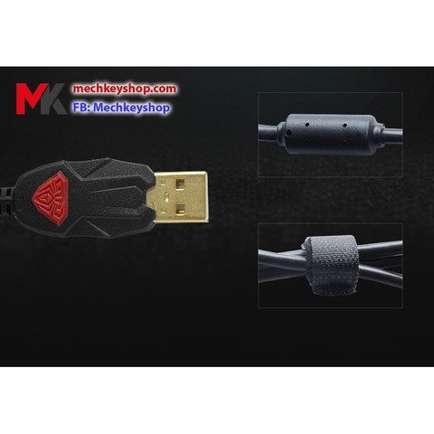 Bàn phím cơ Aula F2012 led RGB, blue switch - Bảo hành 3 tháng