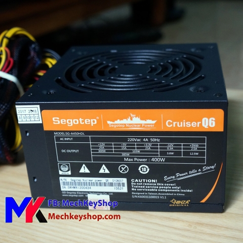 Nguồn Segotep Q6 400w Cruiser Chính hãng - Bảo hành 2 năm