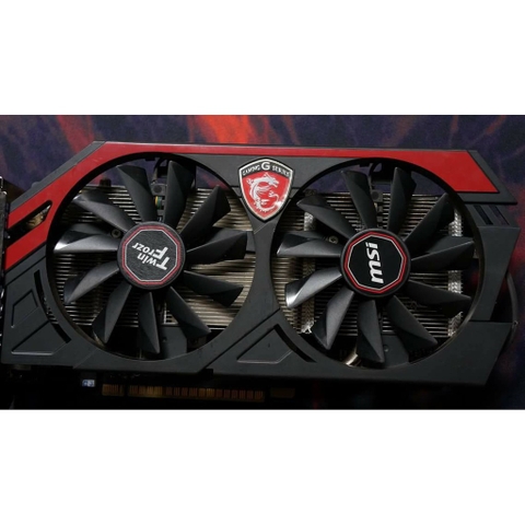 Card màn hình MSI GTX750ti Gaming 2Gb DDR5 Dual Fan - Không cần nguồn phụ [GJ]