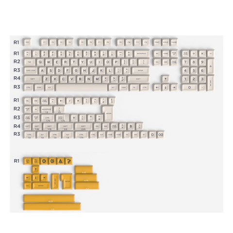 Bộ nút keycap SA Aifei ABS Double Shot nhiều mẫu