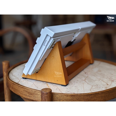 Kệ trưng bàn phím gỗ Sồi Nga V2 cao cấp - MKSHOP