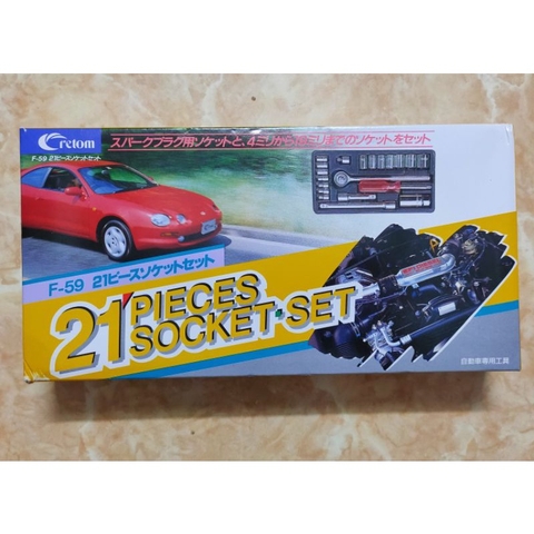 Bộ khẩu 20 chi tiết Cretom F-59