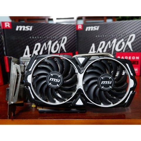 Card màn hình MSI RX570 Armor OC 8GB Full Box - BH đến 6/2021 [GJ]