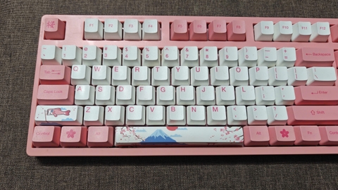 Bàn Phím Cơ Akko 3087 V2 - Tokyo World Tour (Cũ) - Switch Akko Pink | MKShop