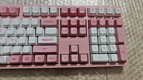 Bàn Phím Cơ Akko 3108 V2 BilibiliWorld 2ND – Fullsize, Switch Akko Pink, Giá Rẻ, Chính Hãng