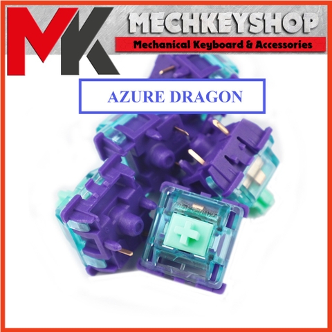 5 Công Tắc Gateron Azure Dragon Tactile actual 63G/ bottom out 67G