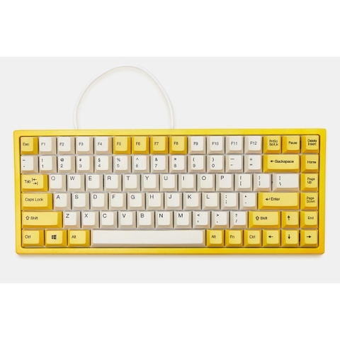 Bàn phím cơ Keycool KC84 2019 - Yellow PBT Sublimation
