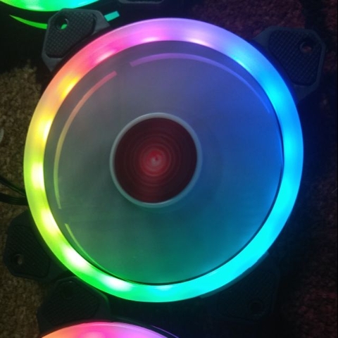 Quạt tản nhiệt RGB Dual Ring Coolmoon V2 chính hãng [GJ]