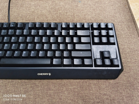 Bàn phím cơ Cherry MX 1.0 TKL NBL (Black - Brown switch)