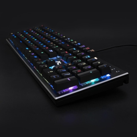 Bàn phím cơ ACGAM AG-109R, led RGB, nháy theo nhạc, Driver điều khiển