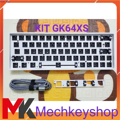 Bộ kit bàn phím GK64xs Gk61xs Bluetooth 5.1 dual mode, RGB, hotswap