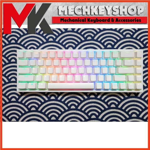 Bàn phím cơ Keycool Gz68 Gz68Pro, 3 chế độ kết nối, Led RGB, led gầm, hotswap