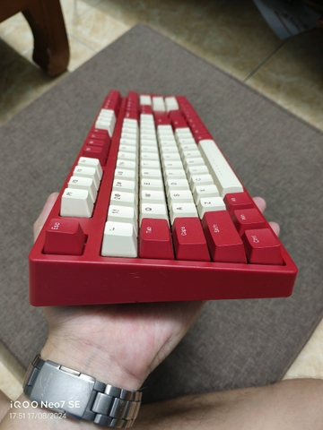 Bàn phím cơ IKBC Z200 PRO - Red - TTC Brown switch