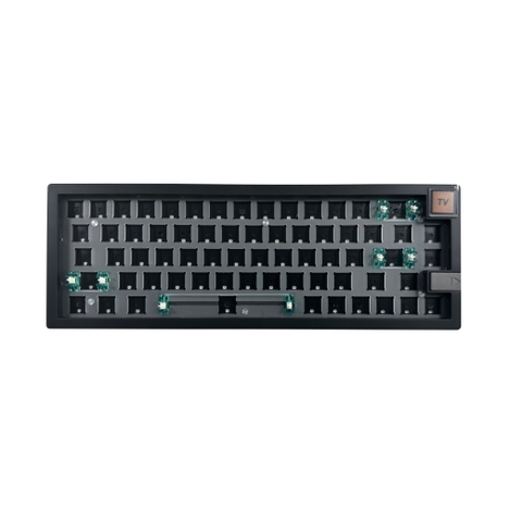 Kit bàn phím cơ Zuoya GMK67S không dây 3 mode keymap VIA RGB hotswap mạch xuôi