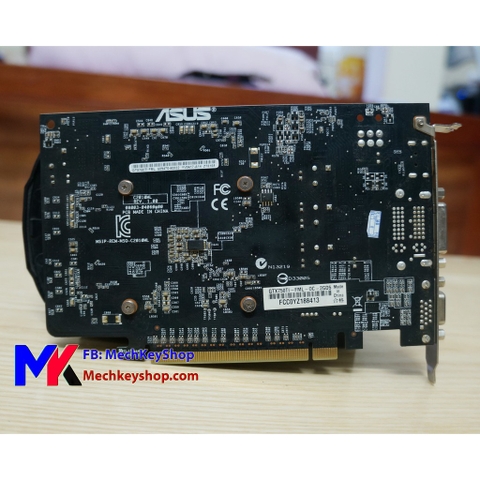Card màn hình Asus GTX750ti OC 2GB DDR5 128 bit GTX750TI-FML-OC-2GD5 - Không nguồn phụ GJ