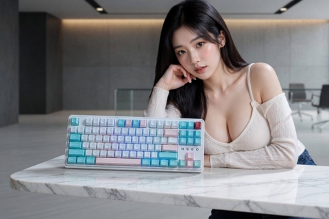 Bàn Phím Cơ CMK87 (Used) - Kailh Box Brown, 3 Mode Giá Chỉ 600K | MKShop