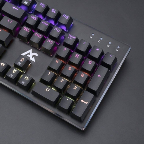Bàn phím cơ ACGAM AG-109R, led RGB, nháy theo nhạc, Driver điều khiển