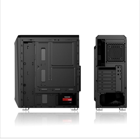 Vỏ case máy tính 1stPlayer R3 - Kính cường lực - Dải led RGB