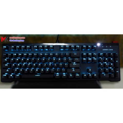 Bàn phím cơ Armcools led RGB - Blue switch Kailh