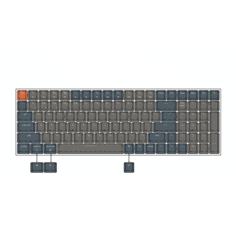Bàn phím cơ Keychron K4 Aluminum Frame chính hãng