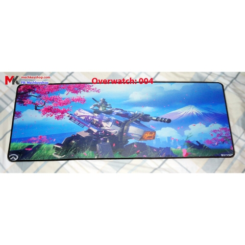 [THANH LÝ] Mouse pad overwatch 80x30cm dày 3mm [Giao Ngẫu Nhiên]