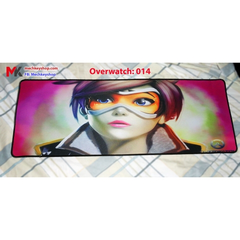 [THANH LÝ] Mouse pad overwatch 80x30cm dày 3mm [Giao Ngẫu Nhiên]