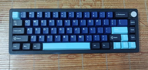 Bàn Phím Cơ Nhôm Xinmeng A66 Black (đã qua sử dụng) - Đã Mod Plate Nhôm, 3 Mode | MKShop