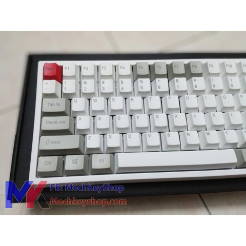 Bàn phím cơ Keycool KC84 2019 - White Gray