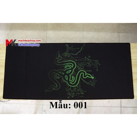 [Ảnh thật] Tấm lót chuột cỡ 90*40 cm dày 4mm, 3 mẫu