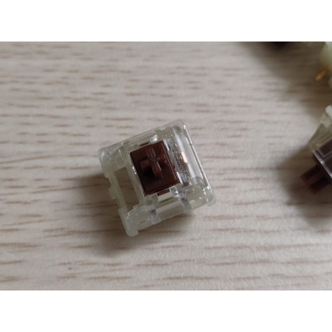 Bộ 68 công tắc switch Gateron Cap Brown cho bàn phím cơ