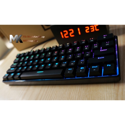 Bàn phím cơ GK61 - RGB, Gateron switch quang học