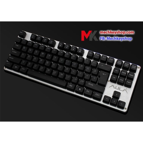 Bàn phím cơ Aula F2012 led RGB, blue switch - Bảo hành 3 tháng