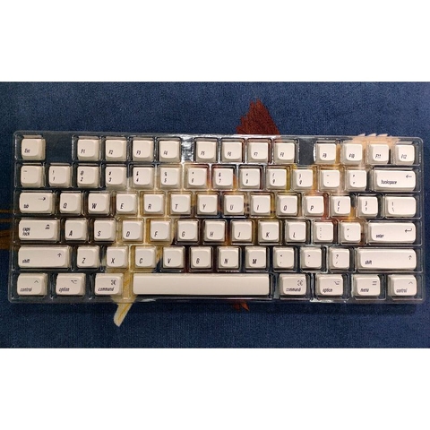 Bộ keycap XM Apple thick PBT dyesub 166 nút cho bàn phím cơ