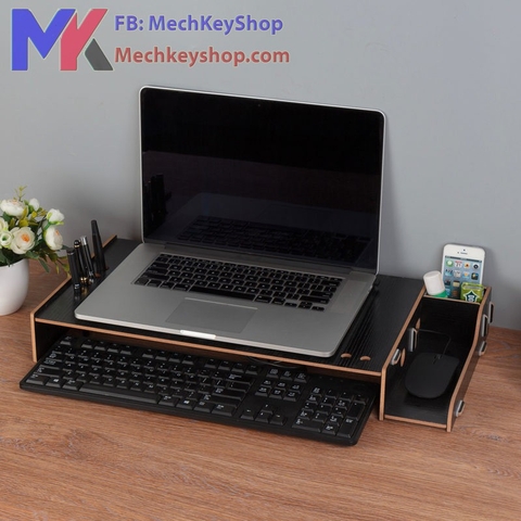 Kệ gỗ lắp ghép kê laptop tiện dụng [GJ]
