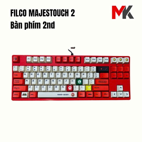 Bàn phím cơ Filco Majestouch 2 Cherry Brown – Kết nối dây USB - Hàng đã qua sử dụng | MKShop