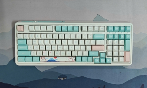 Bàn Phím Cơ FL-Esports CMK98 (Cũ) - 3 Mode, Switch Kailh Box Cool Mint | MKShop