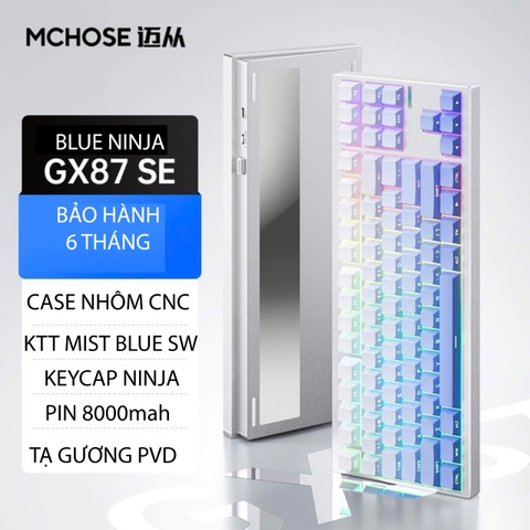 MCHOSE GX87 Aluminum Mechanical Keyboard - Bàn Phím Cơ MCHOSE GX87
