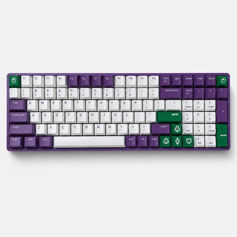 Bàn Phím Cơ IQUNIX F96 Joker Dual Mode (Cũ) - Vỏ Nhôm, Switch Cherry Red | MKShop