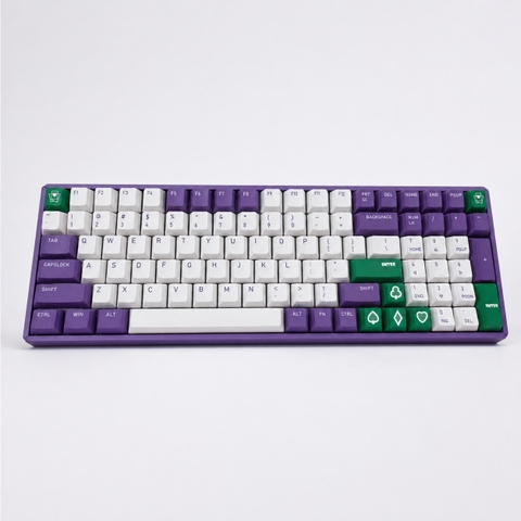 Bàn Phím Cơ IQUNIX F96 Joker Dual Mode (Cũ) - Vỏ Nhôm, Switch Cherry Red | MKShop