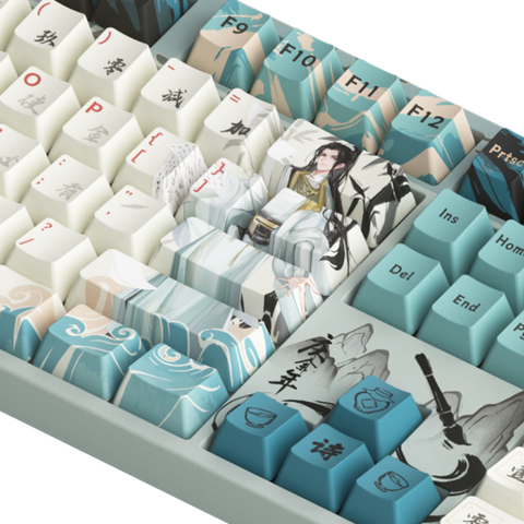 Bàn phím AKKO 3108 V3 Joy of Life, PBT Keycaps, LED Trắng | MKShop