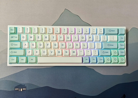 Bàn Phím Cơ Keycool Gz68 (3 Mode, Hotswap 5 Pin, RGB) - Vô Địch Tầm Giá | MKShop