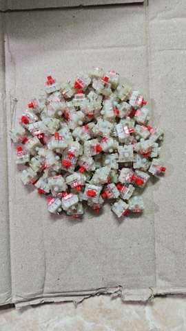 Combo 87 Switch Cherry MX Red RGB (Cũ) - 3 Pin, Tháo Phím Hotswap | MKShop