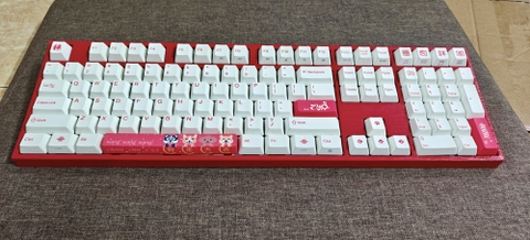 Bàn Phím Cơ Varmilo VA108M Bản Kỷ Niệm 2018 (Cũ) - Fullsize, Cherry Brown | MKShop