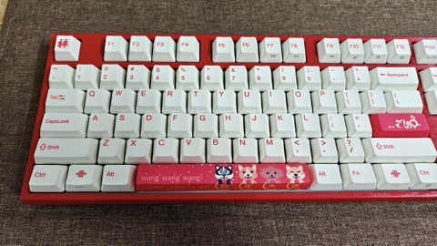 Bàn Phím Cơ Varmilo VA108M Bản Kỷ Niệm 2018 (Cũ) - Fullsize, Cherry Brown | MKShop