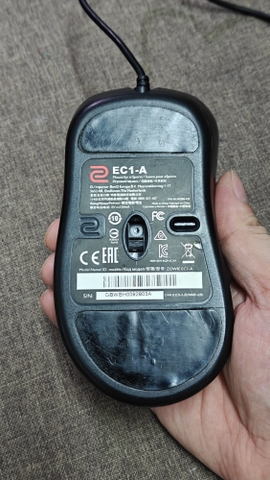 Chuột Gaming Zowie EC1-A (Cũ 80%) - Form Công Thái Học, Đã Thay Click Mới | MKShop