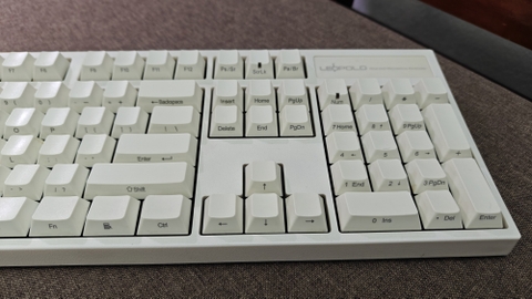 Bàn Phím Cơ Leopold FC900R White Side Print (Cũ >90%) - Cherry Black | MKShop