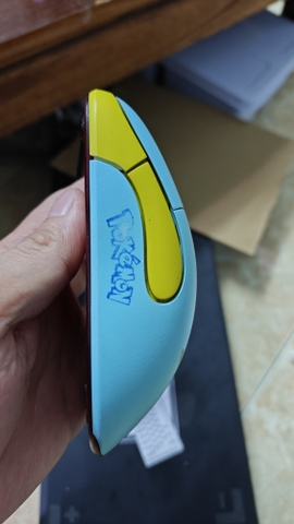 Chuột Gaming Microsoft IntelliMouse Optical 1.1A (Cũ) - Custom Pikachu, Đã Thay Click | MKShop