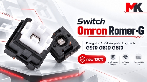 Switch Omron Romer-G – Thay thế cho bàn phím Logitech G910, G810, G613