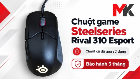 Chuột Gaming SteelSeries Rival 310 Esport (Cũ) - Cảm Biến TrueMove3 | MKShop